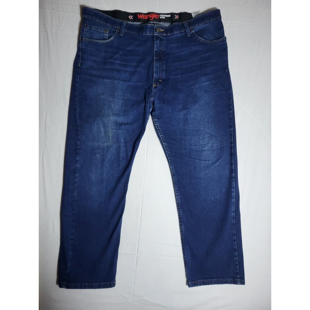 Wrangler Performance Series 42x29 Blue Jeans Stretch Denim Work Pants